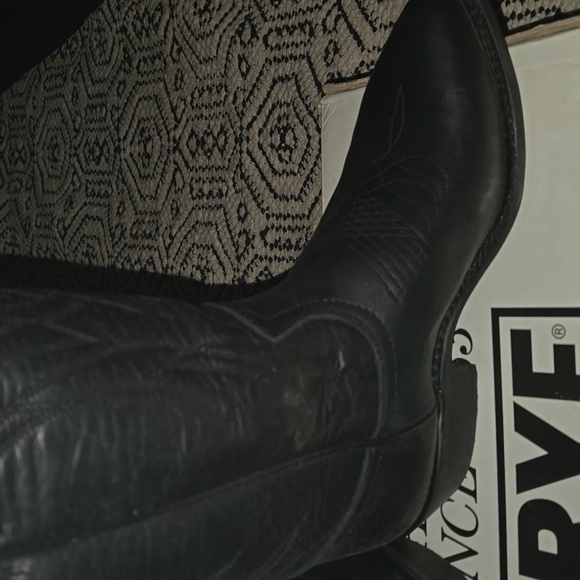 FRYE Billy Embroided Pull on Boots 8.5 - Picture 5 of 9